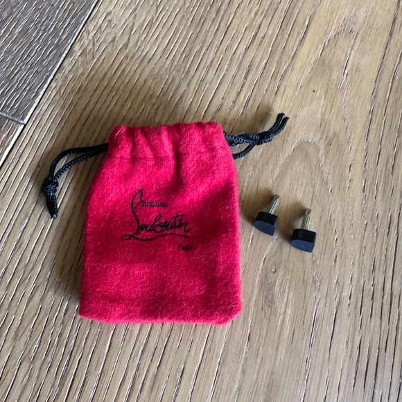 Christian Louboutin Mary Jane Peep Toe Platform in Black Patent - Picture 11 of 16